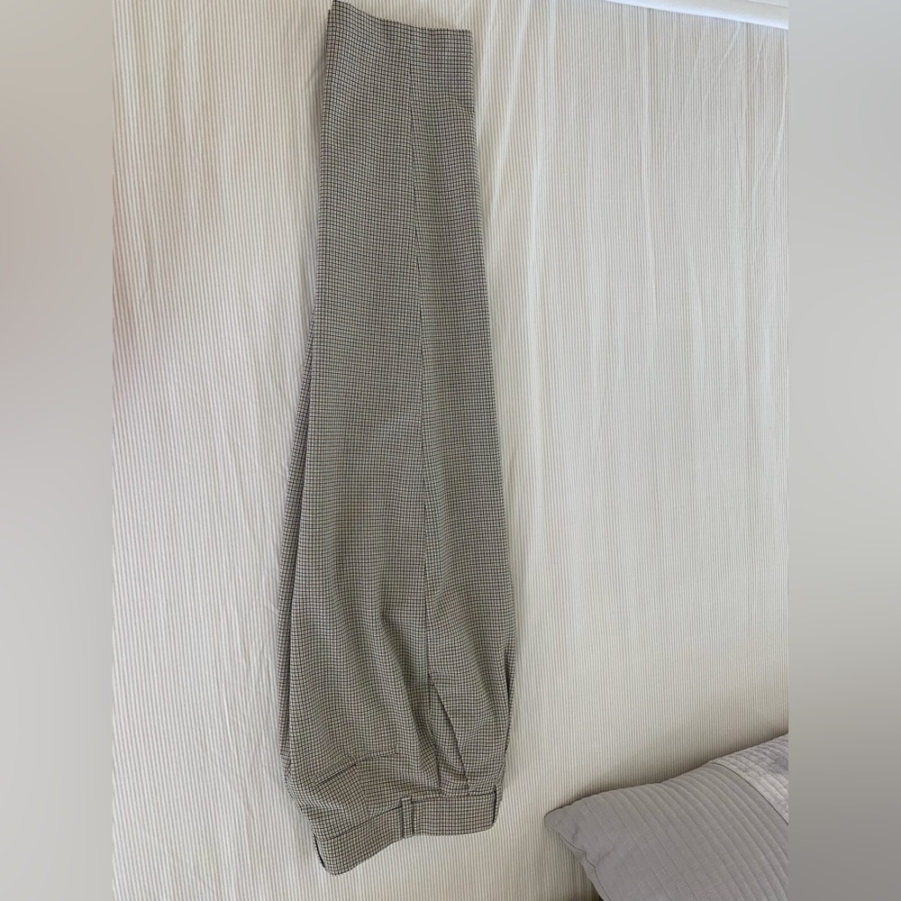Aritzia wilfred little moon plaid trousers 00 like new no flaw fast ship